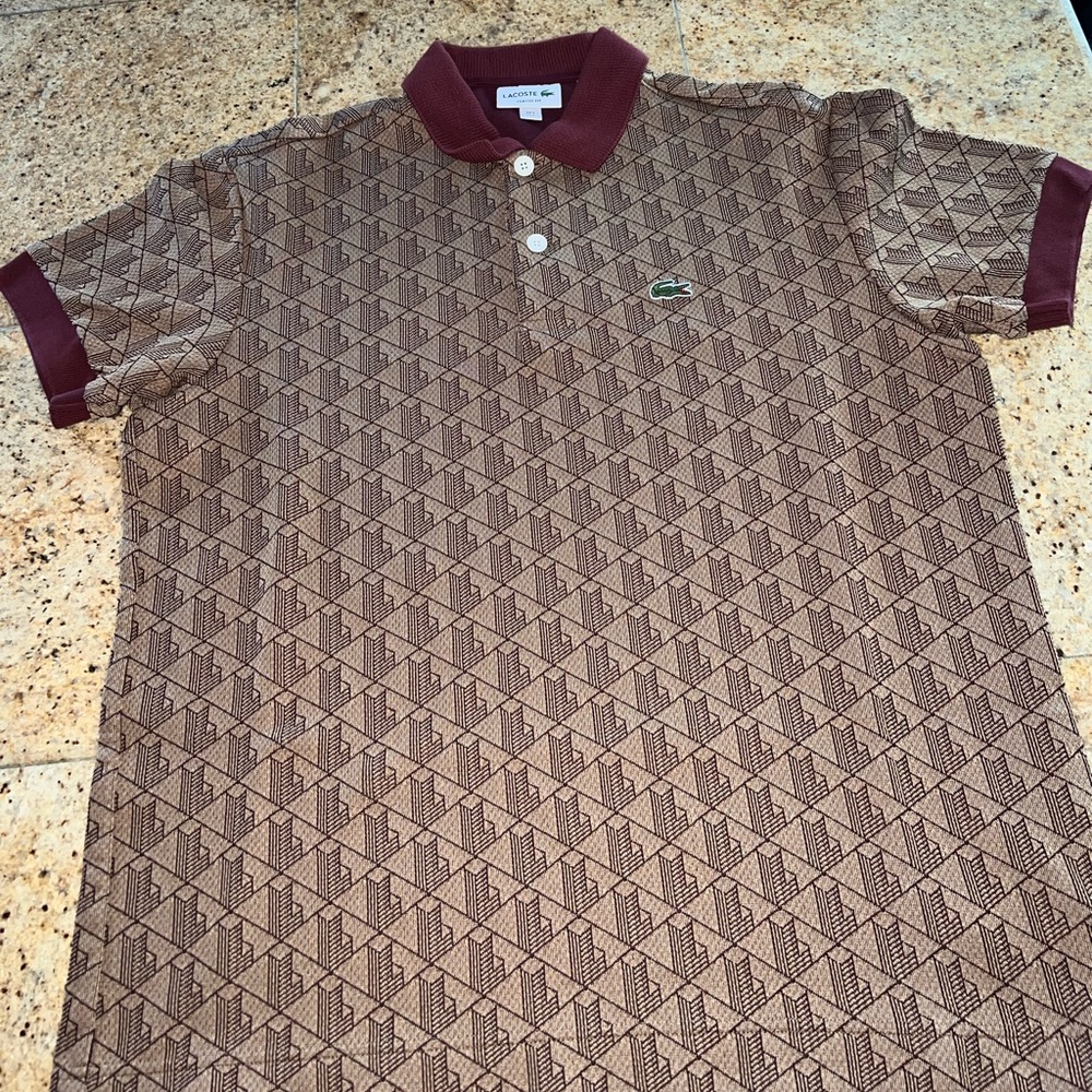 polo shirt lacoste with pants